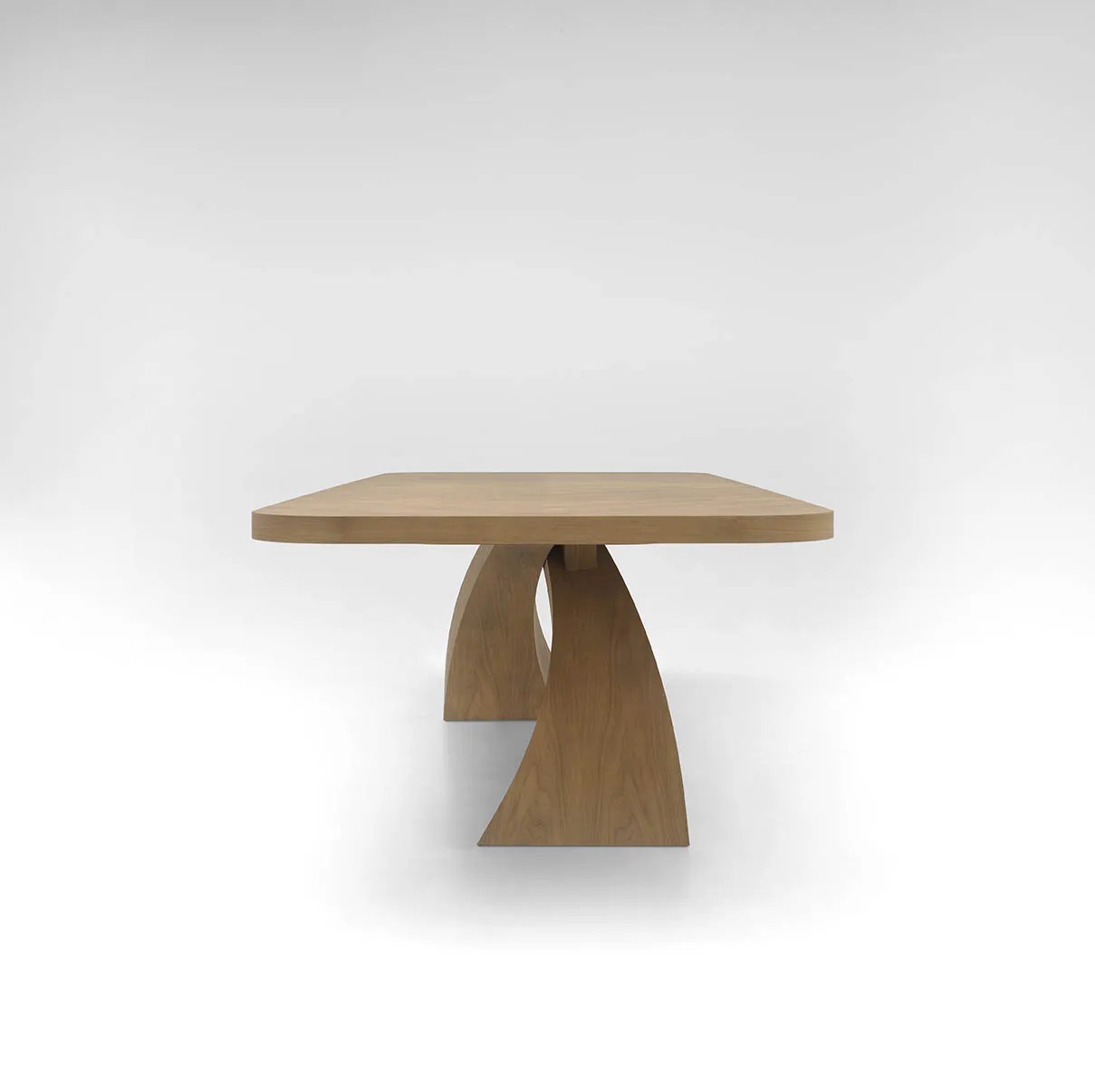 Contemporary wood table FMF Atelier