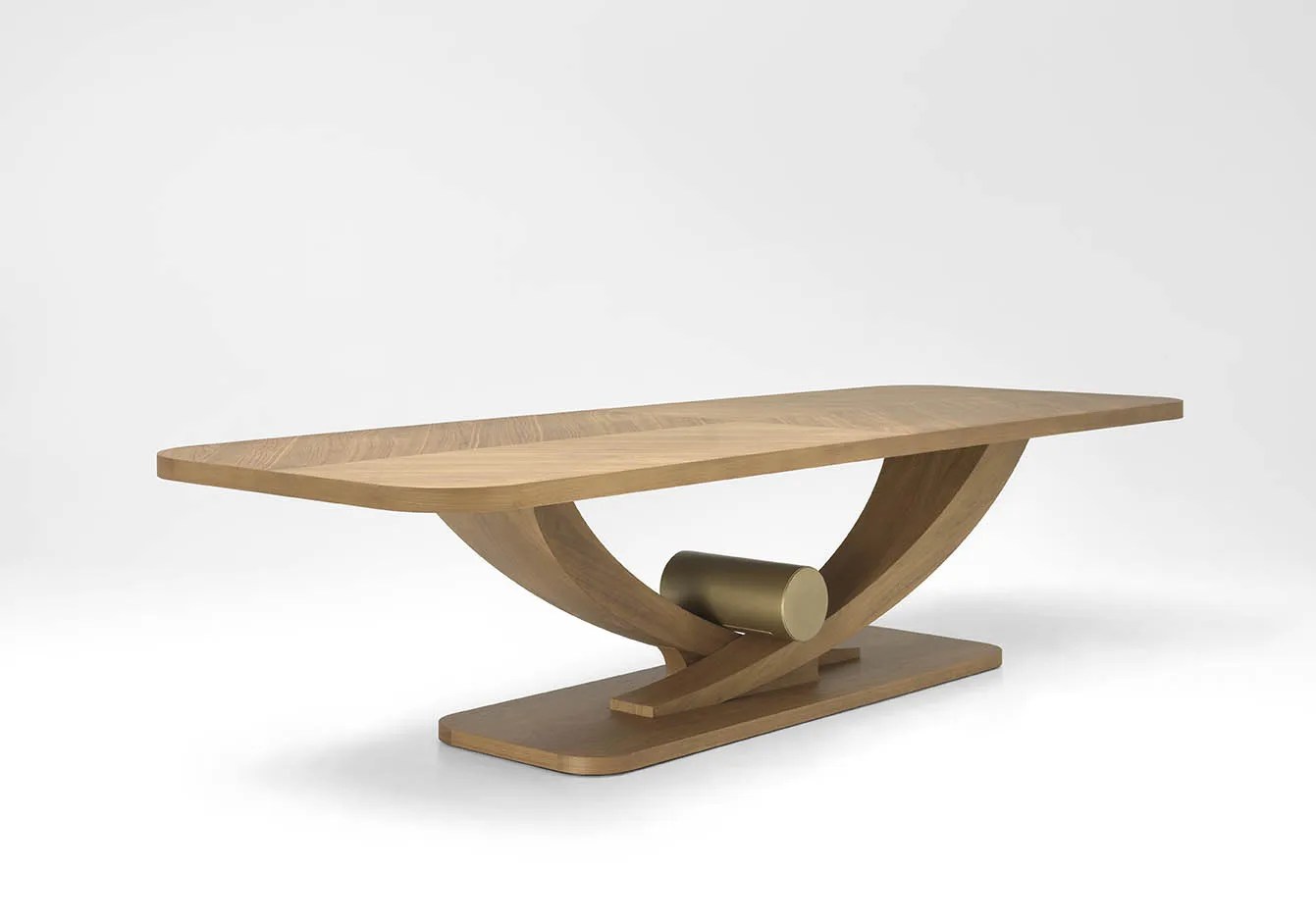 Contemporary wood table FMF Atelier