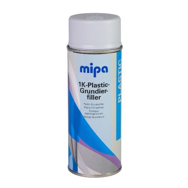 MIPA 1K Plastic Primer Filler (Light Grey) 400ml