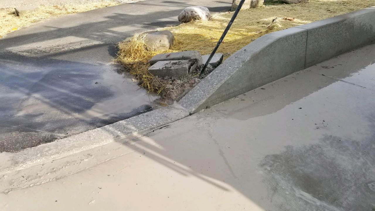 Concrete Sidewalk & Curb Cutting Service FMG Concrete Cutting