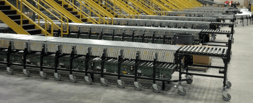 BestFlex Powered 1.9 Roller Flexible Conveyor FMH Conveyors