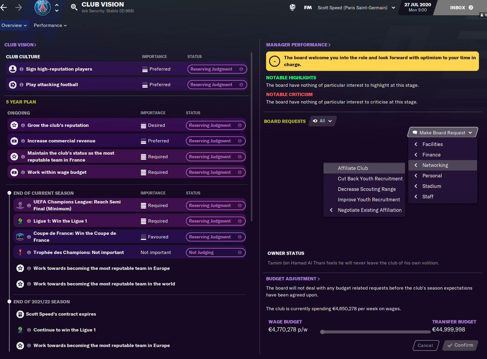 Affiliates in Football Manager FMInside Football Manager Community