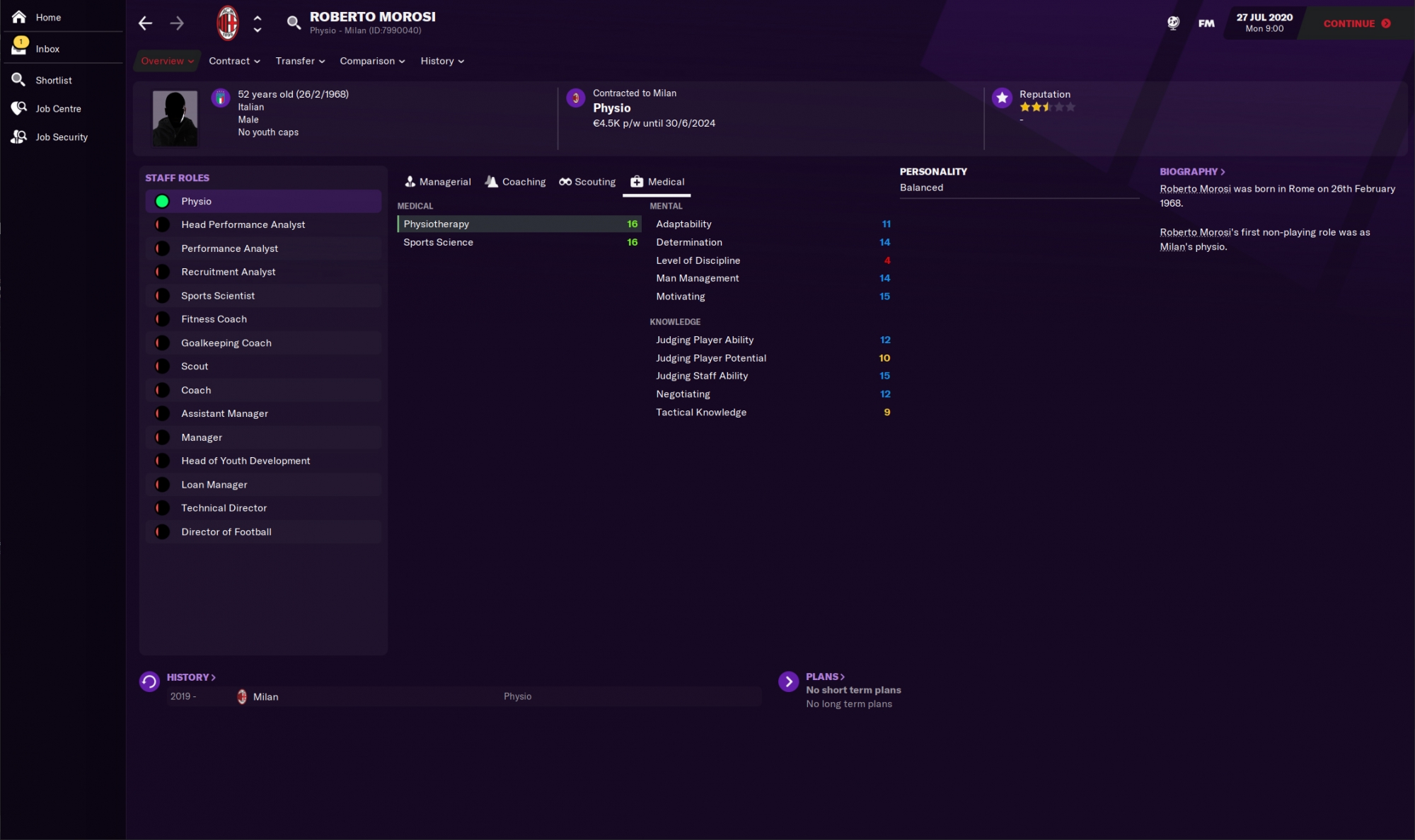 Staff attributes in Football Manager FMInside Football Manager Community