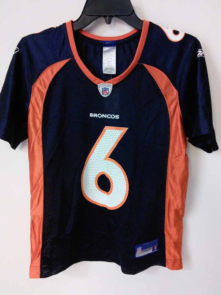 Reebok Women's NFL Jersey DENVER Broncos Jay Cutler Navy sz L eBay