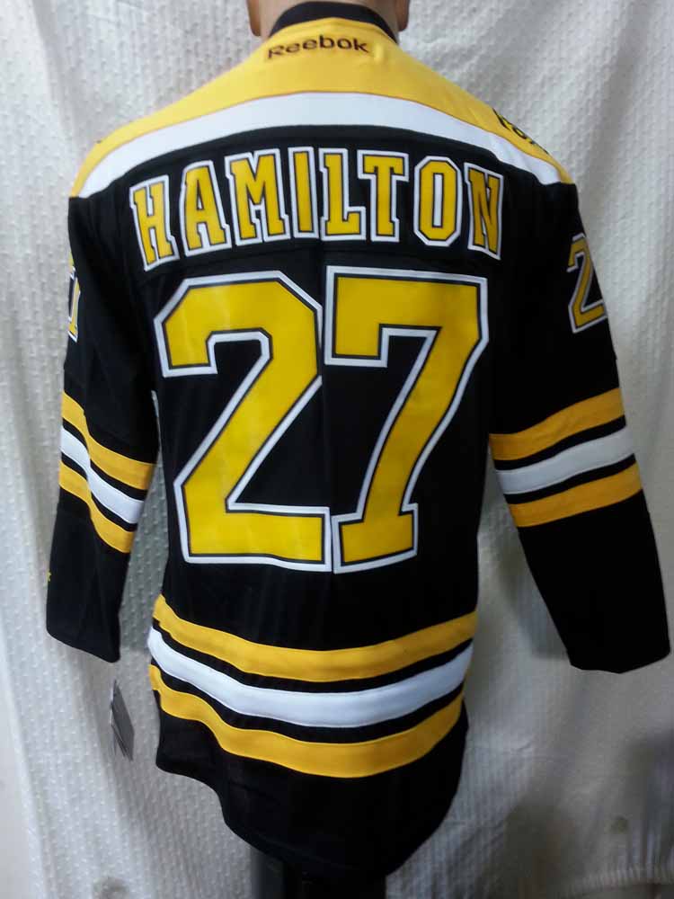 Reebok Premier NHL Jersey BOSTON Bruins Dougie Hamilton Black sz L eBay