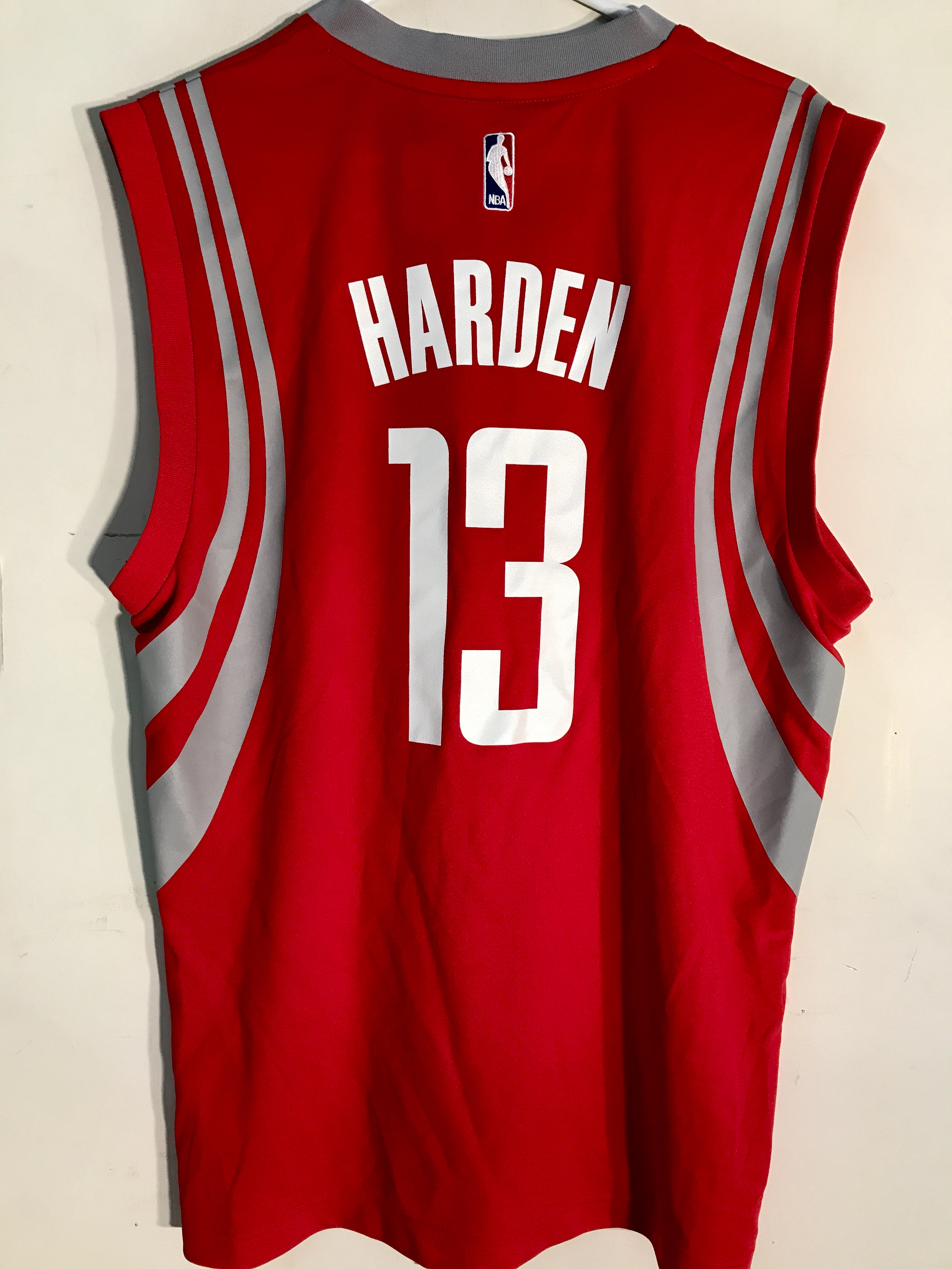 Adidas NBA Jersey Houston Rockets James Harden Red sz 2X eBay