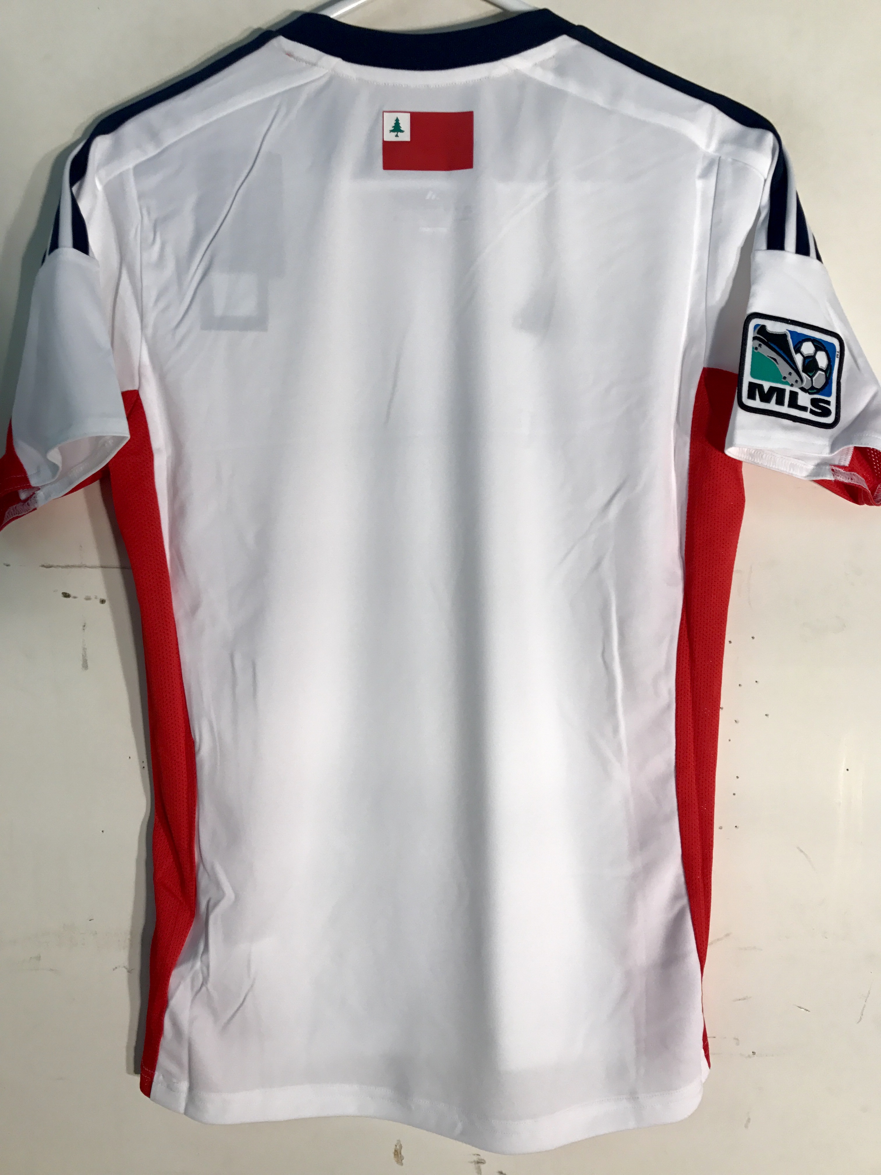 Adidas Youth MLS Jersey New England Revolution White sz S eBay