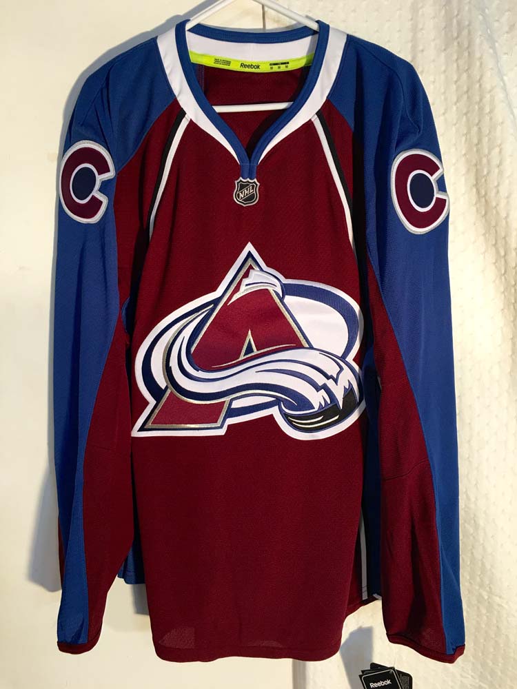 Reebok Authentic NHL Jersey Colorado Avalanche Team Burgundy sz 56 eBay