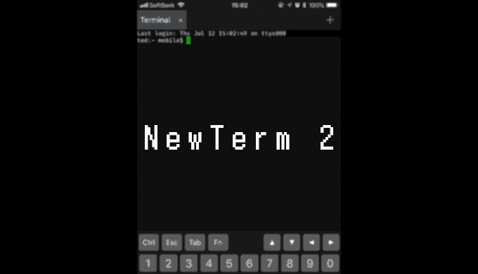 【NewTerm 2】iPhoneを脱獄したら初めにroot＆mobileのパスワードを変更しよう フジモガ
