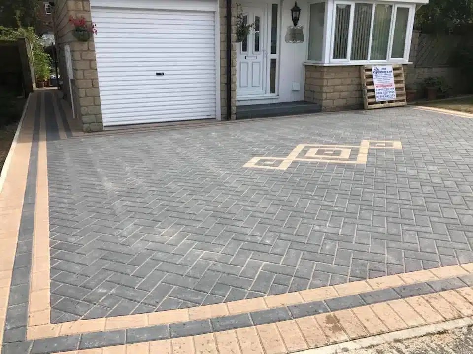 Quality Block Paving Diamond Patterned in Loughborough by FM Paving