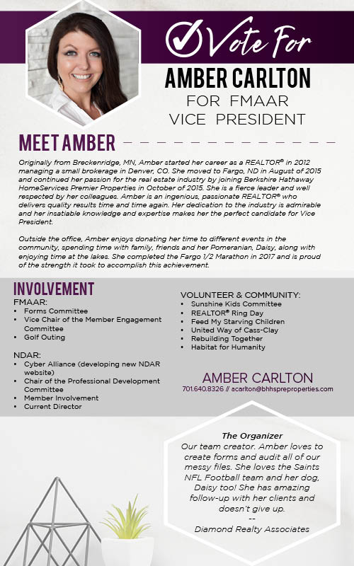 Our REALTORS® Provide Knowledge and Resources to Local Election Fargo