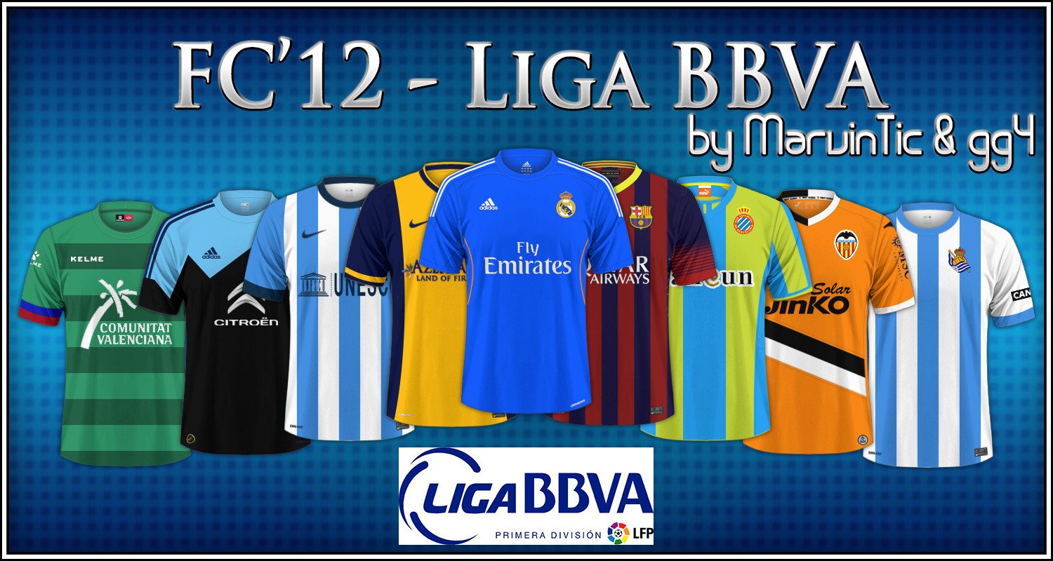 Spanish Liga BBVA kits 2013/14 FM Scout