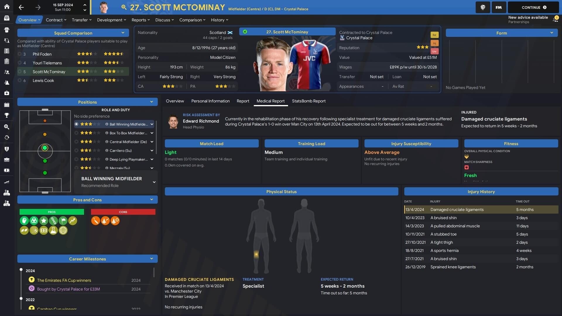 FM21 Skin TCS3 FM Scout