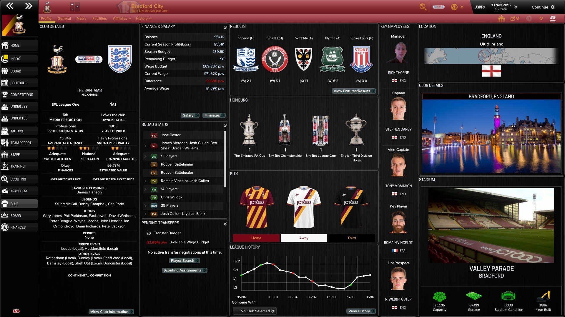1 Football Manager Screenshots