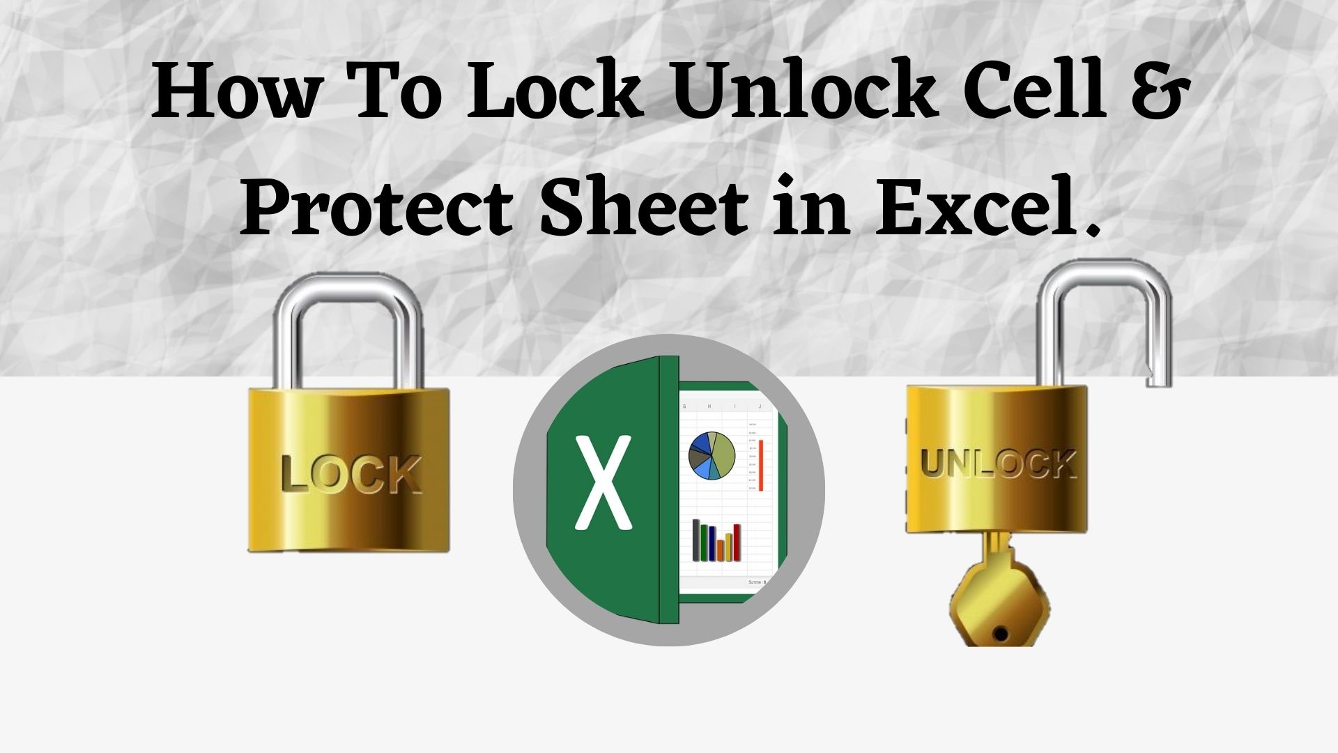 How To Lock, Unlock Cell & Protect Sheet in Excel. FM SKILL SHARING