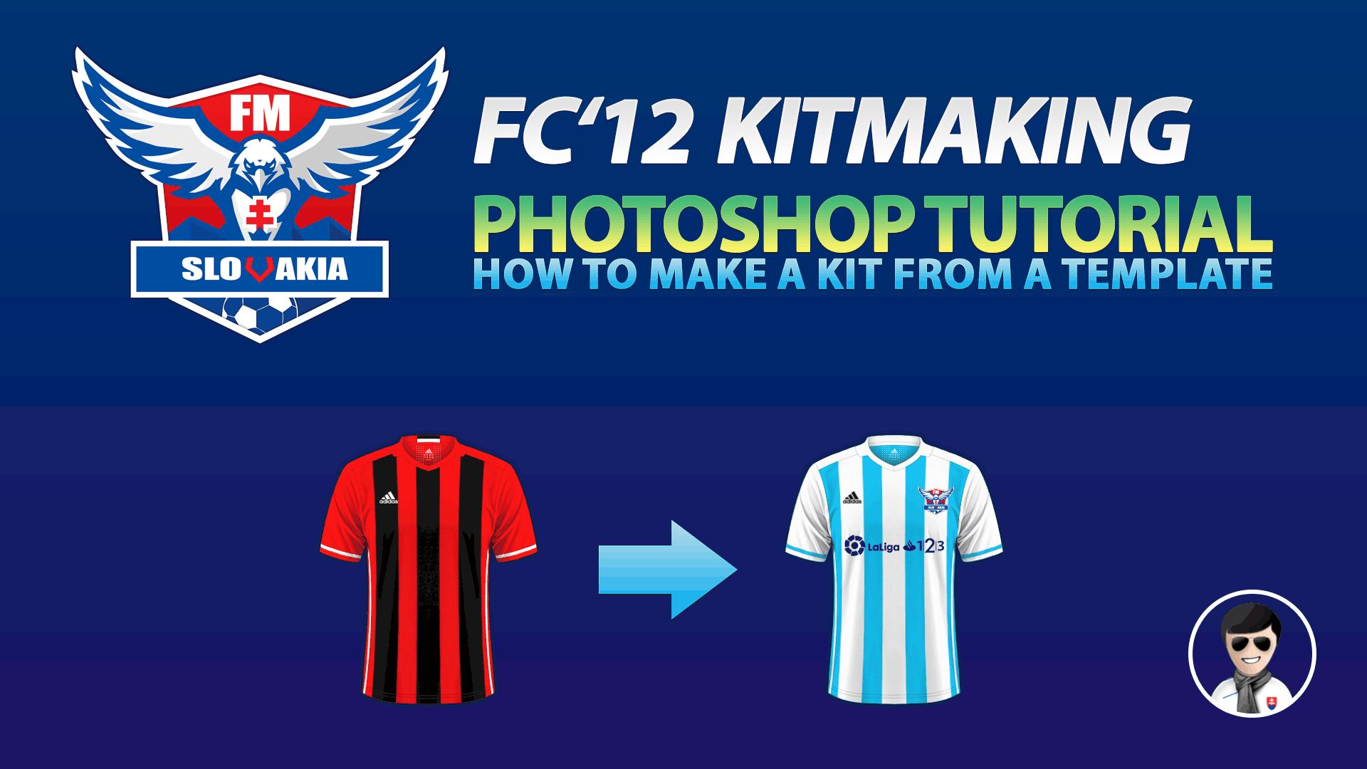 Tutorial How to make a kit from a template Elevate Your Football