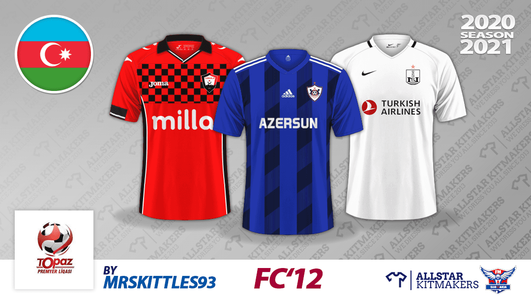 FC’12 Azerbaijan Premier League 2020/2021 FM Slovakia