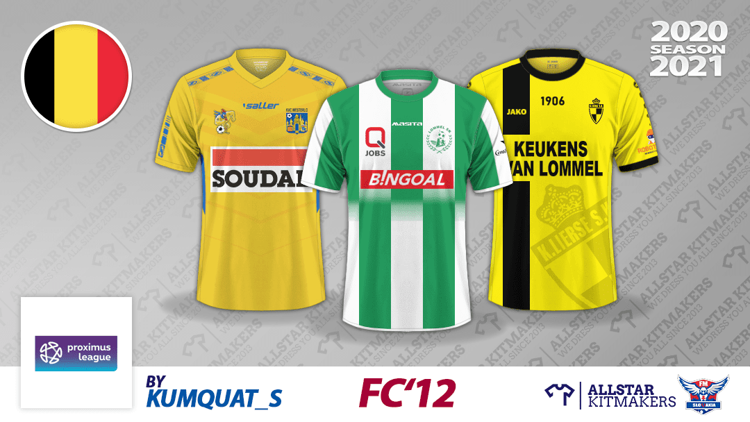 FC’12 Belgium Proximus League 2020/2021 FM Slovakia