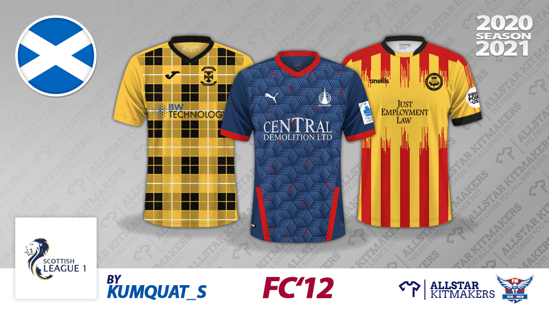 FC’12 Scotland League 1 2020/2021 FM Slovakia