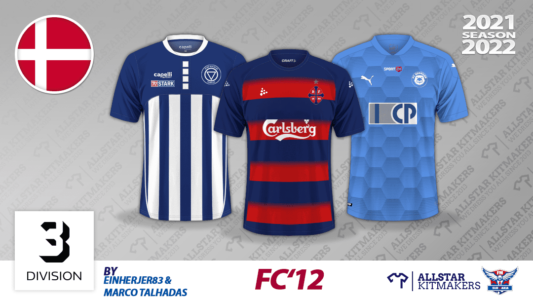 FC’12 Denmark 3 Division 2021/22 FC'12 Kits Forum FM22 Football