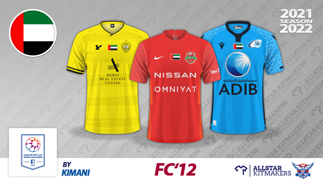 FC’12 United Arab Emirates Pro League 2021/22 FC'12 Kits Forum FM22 Football Manager 2022