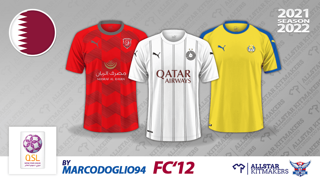 FC’12 Qatar Stars League 2021/22 FC'12 Kits Forum FM22 Football