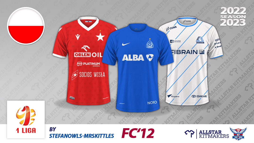FC’12 Poland 1. Liga 2022/23 [v3.0] FC'12 Kits Forum FM23