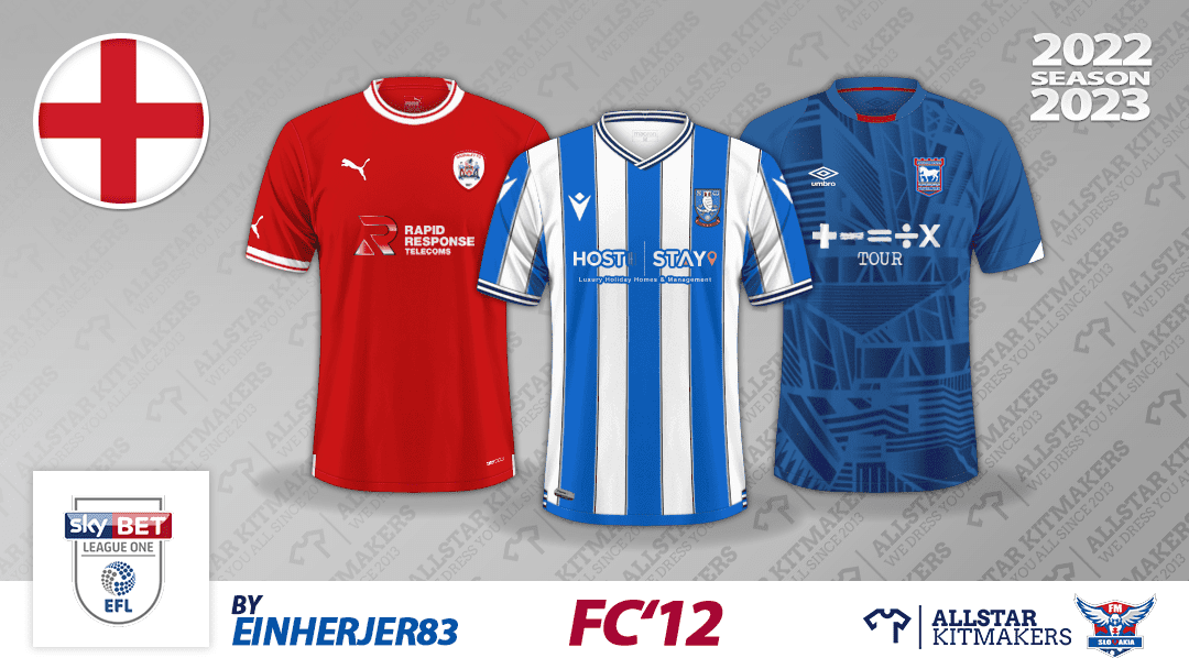 FC’12 England League One 2022/23 [v2.0] FC'12 Kits Forum FM23