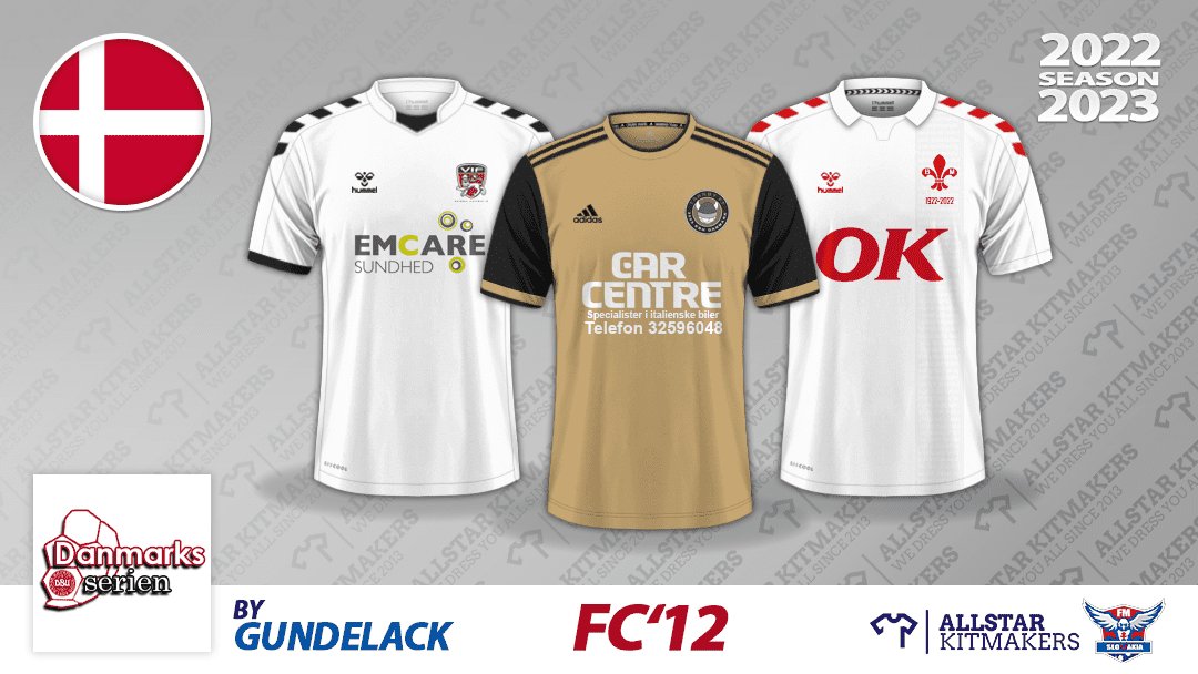 FC’12 Denmark Danmarksserien 2022/23 FC'12 Kits Forum FM23