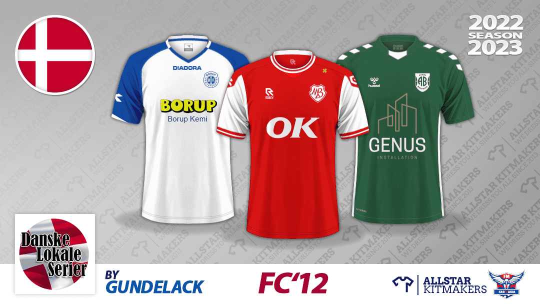 FC’12 Denmark Lower league clubs 2022/23 FC'12 Kits Forum FM23