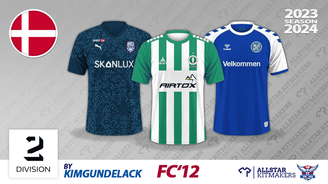 FC’12 Denmark 2.Division 2023/24 [v1.5] FC'12 Kits Forum FM24