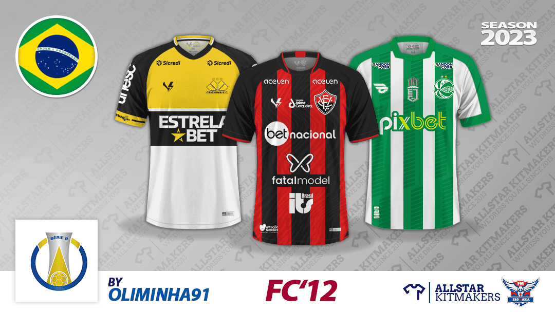FC'12 Brazil – Serie B 2023 - FC'12 Kits Forum - FM24 - Football