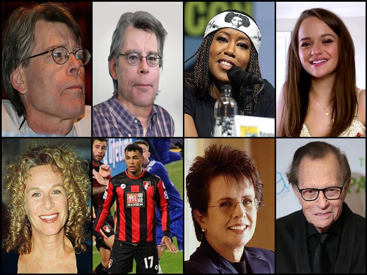 List of Famous People with last name King
