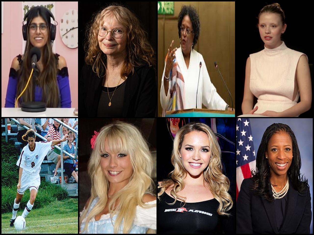 List of Famous people named Mia