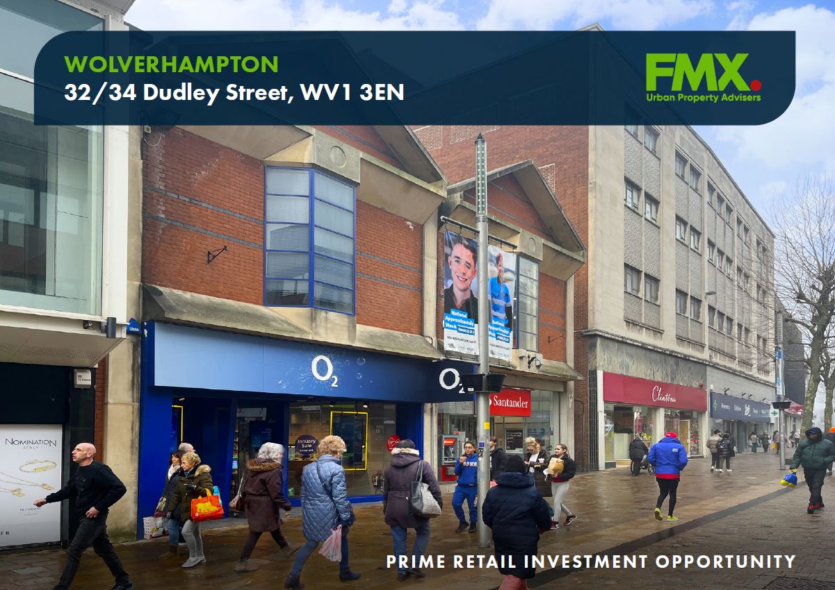 Prime Retail Investment Opportunity Wolverhampton City Centre FMX