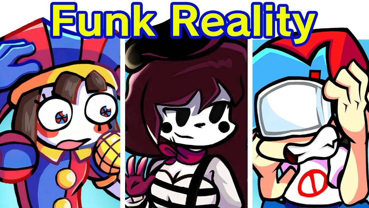 FNF The Amazing Digital Circus Funk Off Reality Juega Online y