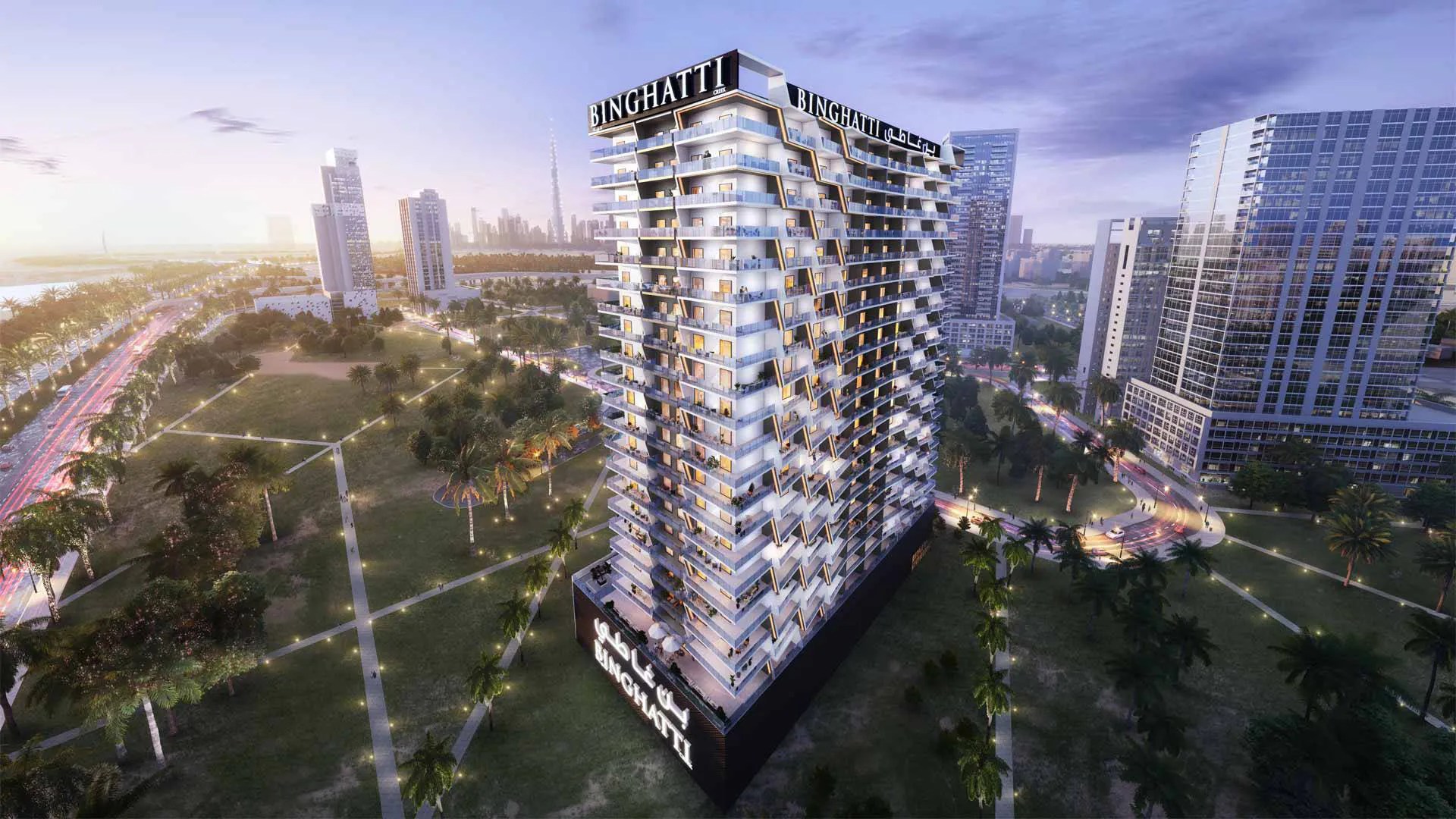 Binghatti Creek in Al Jaddaf, Dubai, UAE prices, descriptions, types