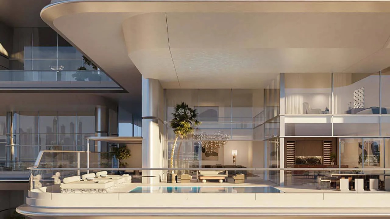 Orla Residences in Palm Jumeirah, Dubai, UAE prices, descriptions, types of real estate AX