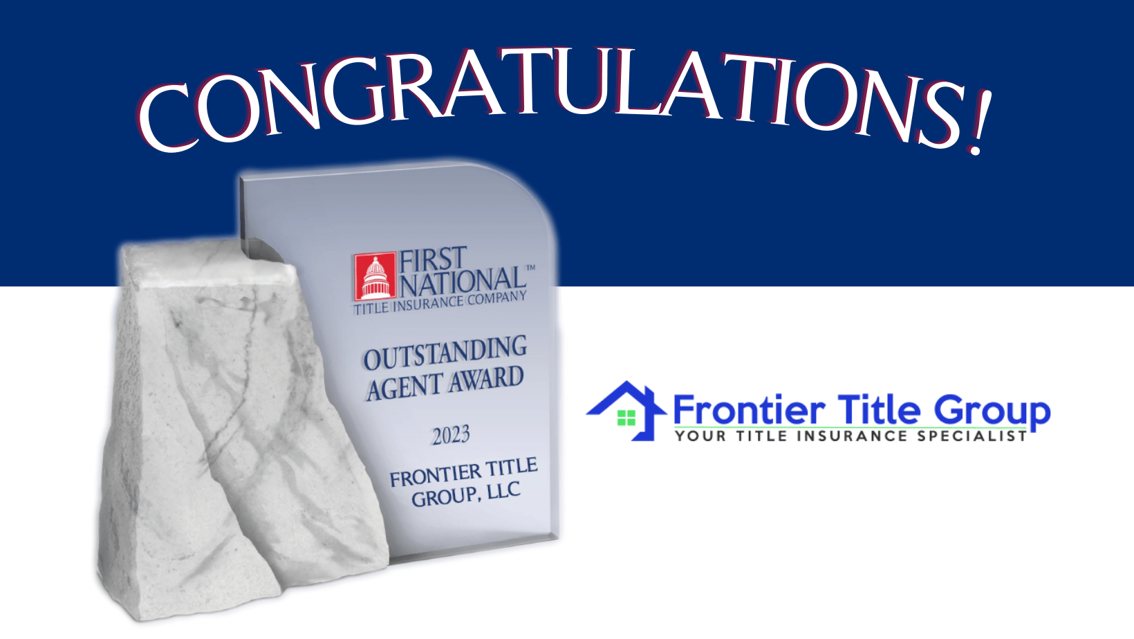 Independent Agents’ Month Outstanding Agent Award Winner Frontier