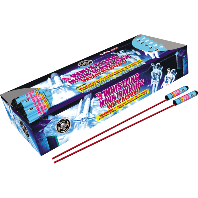 3 Whistling Moon Travelers FNV Fireworks