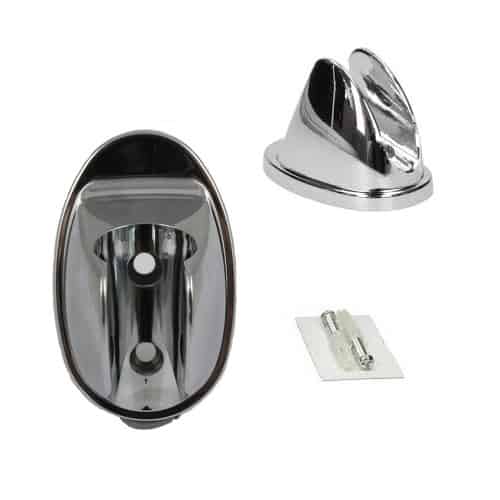 Chrome Shower Handset Holder Bracket FNX Bathrooms