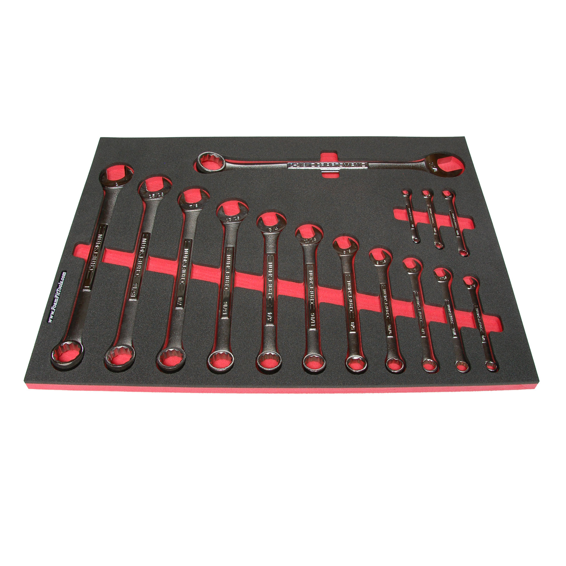 Foam Organizer for Shadowing Wrenches