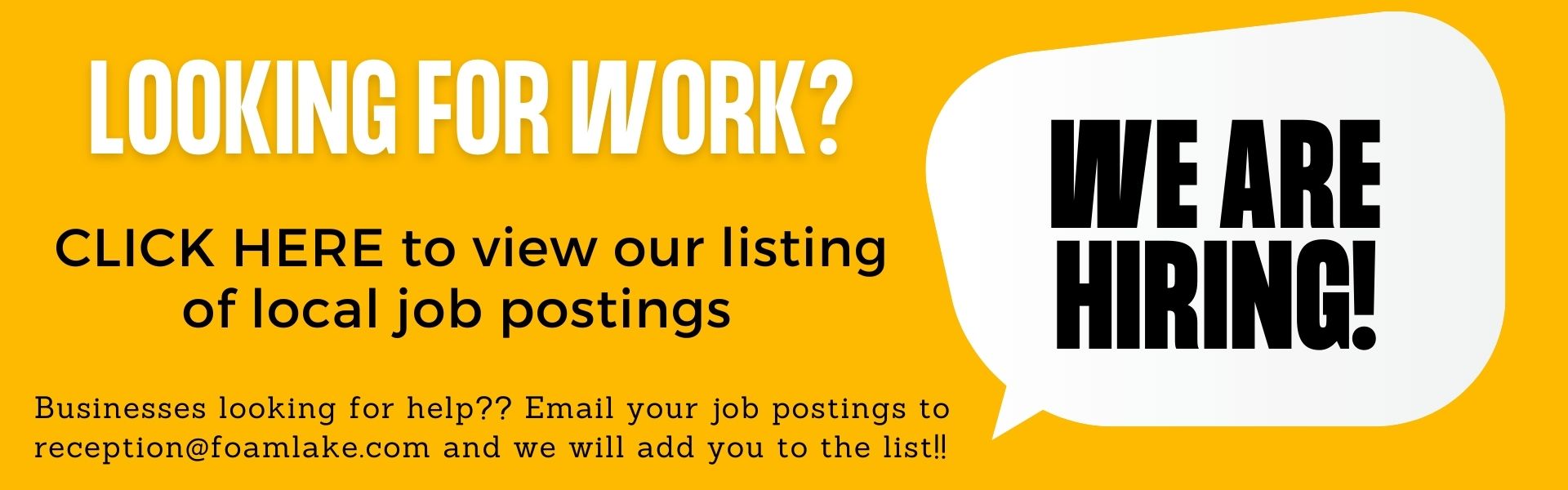 Home Town of Foam Lake