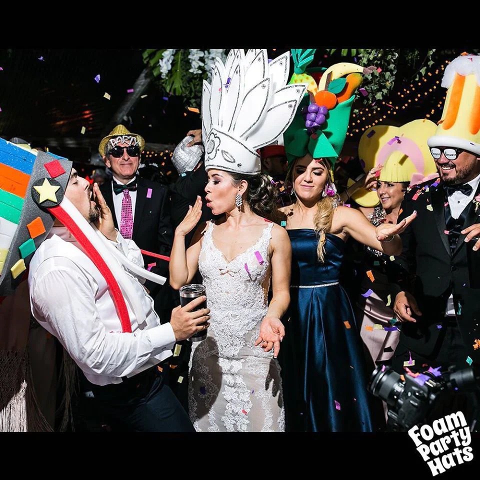 Our Party Hats in Action Foam Party Hats Foam Party Hats Inc