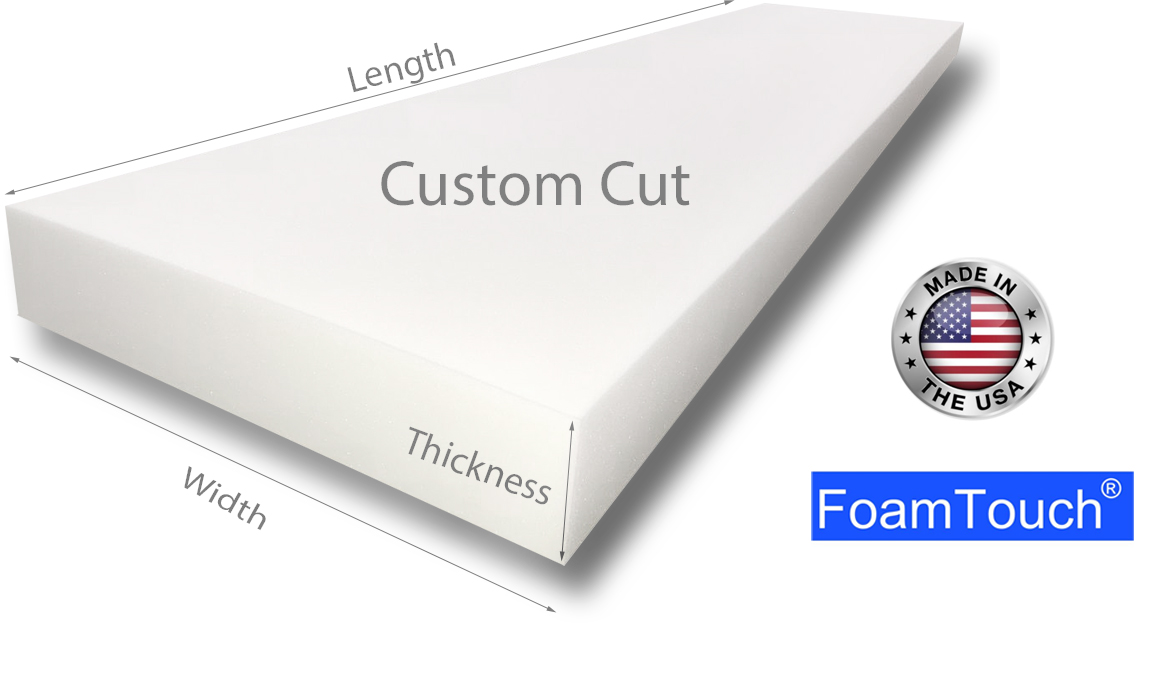 FoamTouch high density 3" x 15" x 103" custom cut | Foamtouch