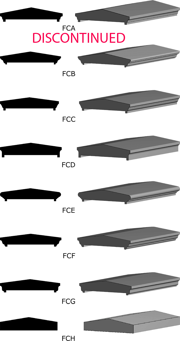 FOAMWORKS FENCE CAPS Architectural Decorative Lightweight EPS Foam