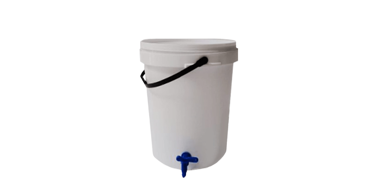25L Bucket With Tap Foamy