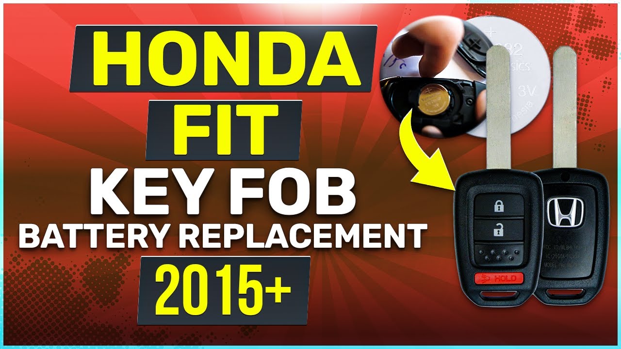 Honda Fit Key Battery Replacement Guide – FobBattery