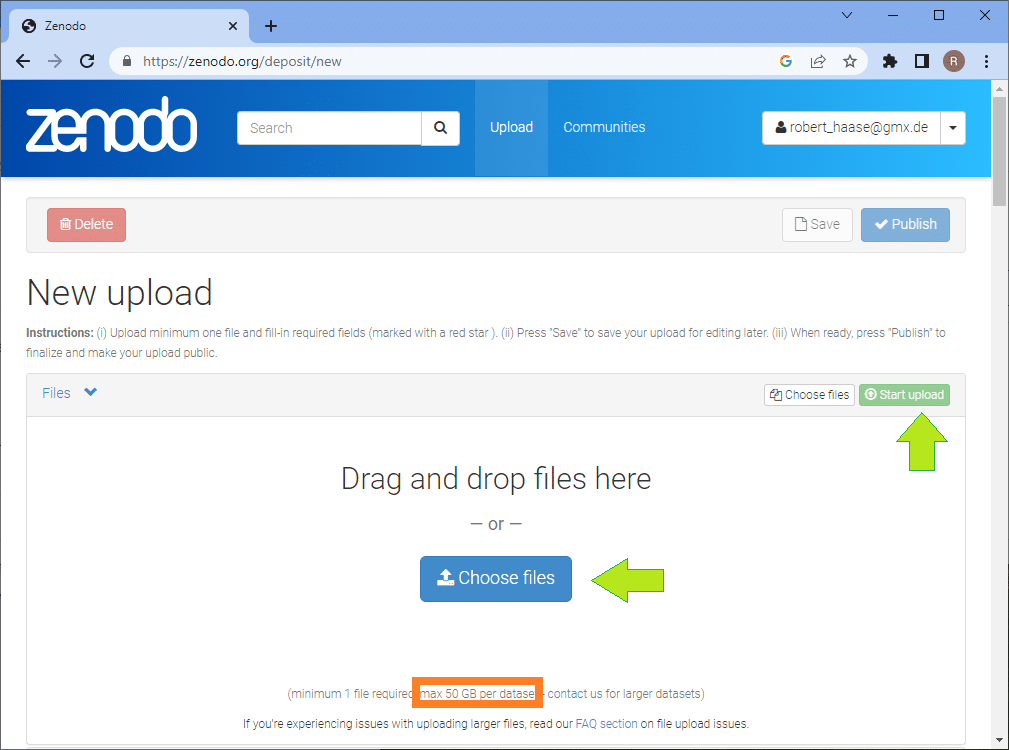 Sharing research data with Zenodo FocalPlane