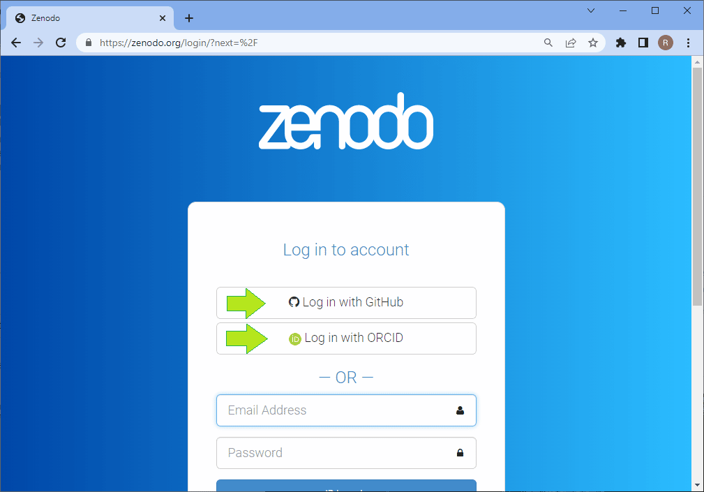 Sharing research data with Zenodo FocalPlane